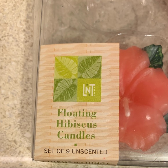 Hibiscus Floating Candles, 14 Total, 9 NIB & 5 NIB, clean and Smoke Free Home - Picture 10 of 16